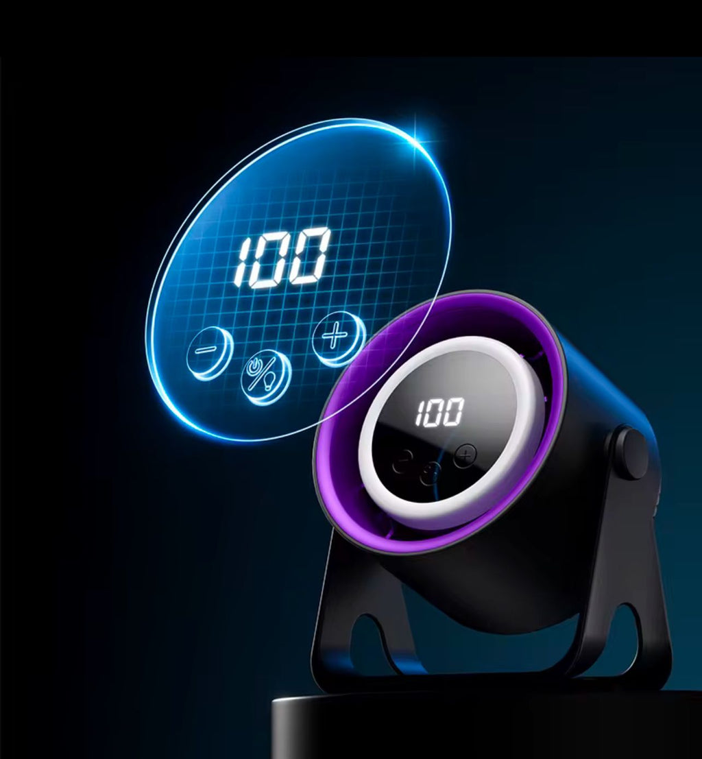 Air-purifier Desk Fan