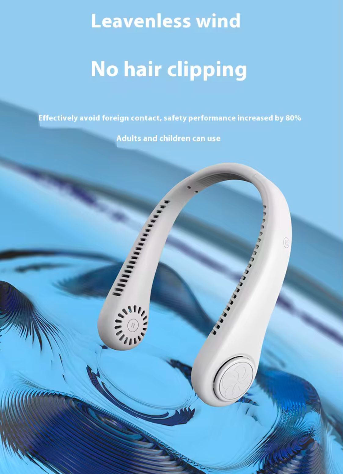 Neck Hanging Portable Fan